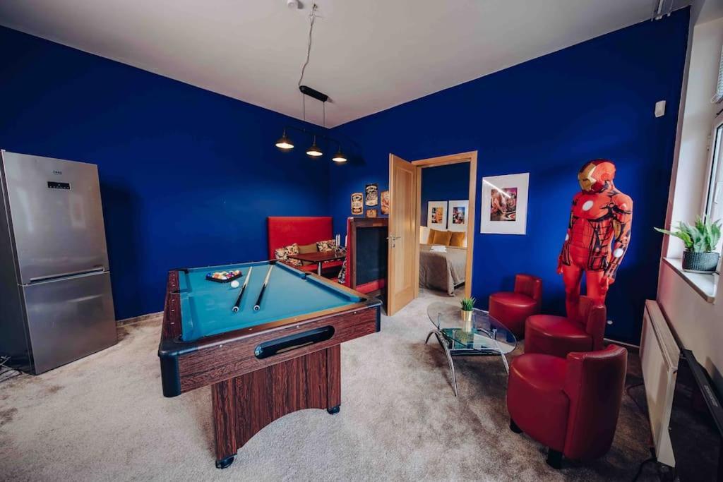 Unique Apartment With Private Pool, Cinema, Spa Praga Exterior foto